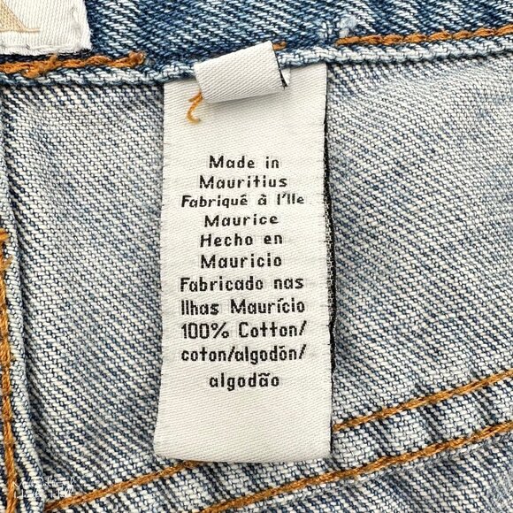 Calvin Klein Jeans Vintage Men's 1990's Denim Shorts Size 40 - Picture 6 of 7